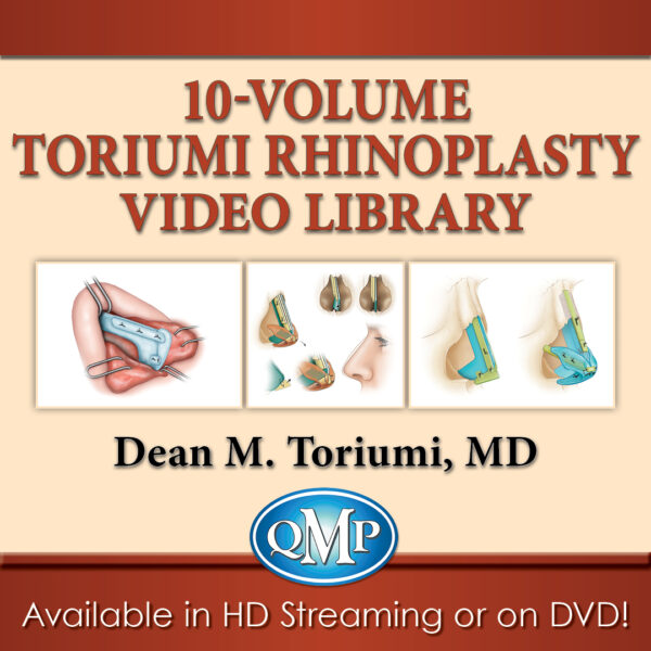 10-Volume Toriumi Rhinoplasty Video Library - Medical Course Shop | Board Review Courses