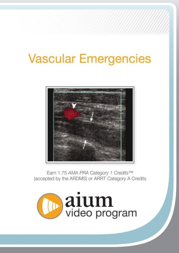 Aium Vascular Emergencies - Medical Course Shop | Board Review Courses