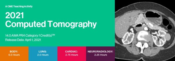 Computed Tomography 2021: National Symposium (Cme Videos) - Medical Course Shop | Board Review Courses