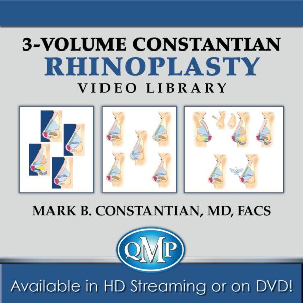Constantian Rhinoplasty Video Library, Volumes 1, 2, &Amp;Amp; 3 - Medical Course Shop | Board Review Courses