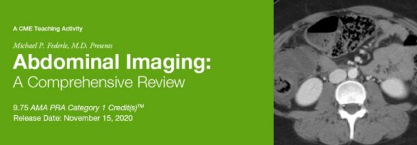 Michael P. Federle, M.d. Presents Abdominal Imaging: A Compressive Review - Medical Course Shop | Board Review Courses
