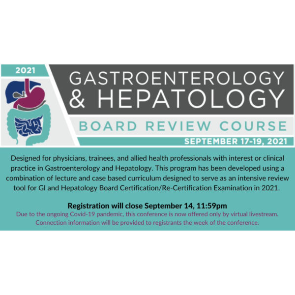 Baylor College Of Medicine Annual Gi And Hepatology Board Review Course 2021 - Medical Course Shop | Board Review Courses