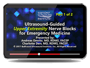 Gulfcoast: Ultrasound-Guided Upper Extremity Nerve Blocks For Emergency Medicine - Medical Course Shop | Board Review Courses