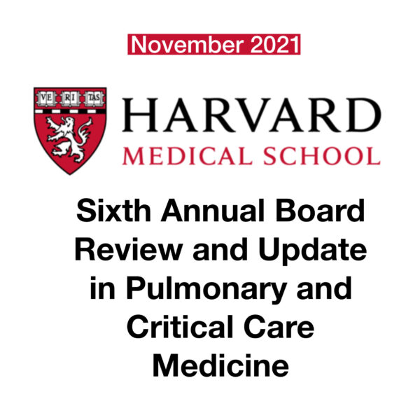 Sixth Annual Board Review And Update In Pulmonary And Critical Care Medicine - Medical Course Shop | Board Review Courses