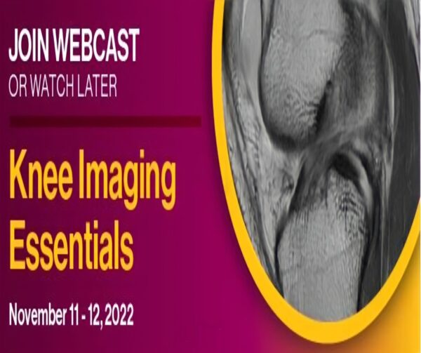 Edusymp Knee Imaging Essentials 2022 Webcast Series - Medical Course Shop | Board Review Courses
